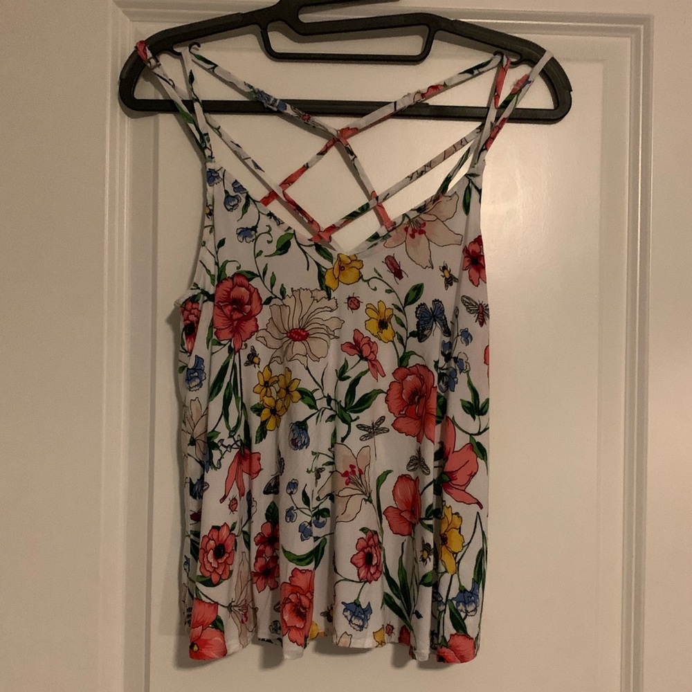 Hollister floral top